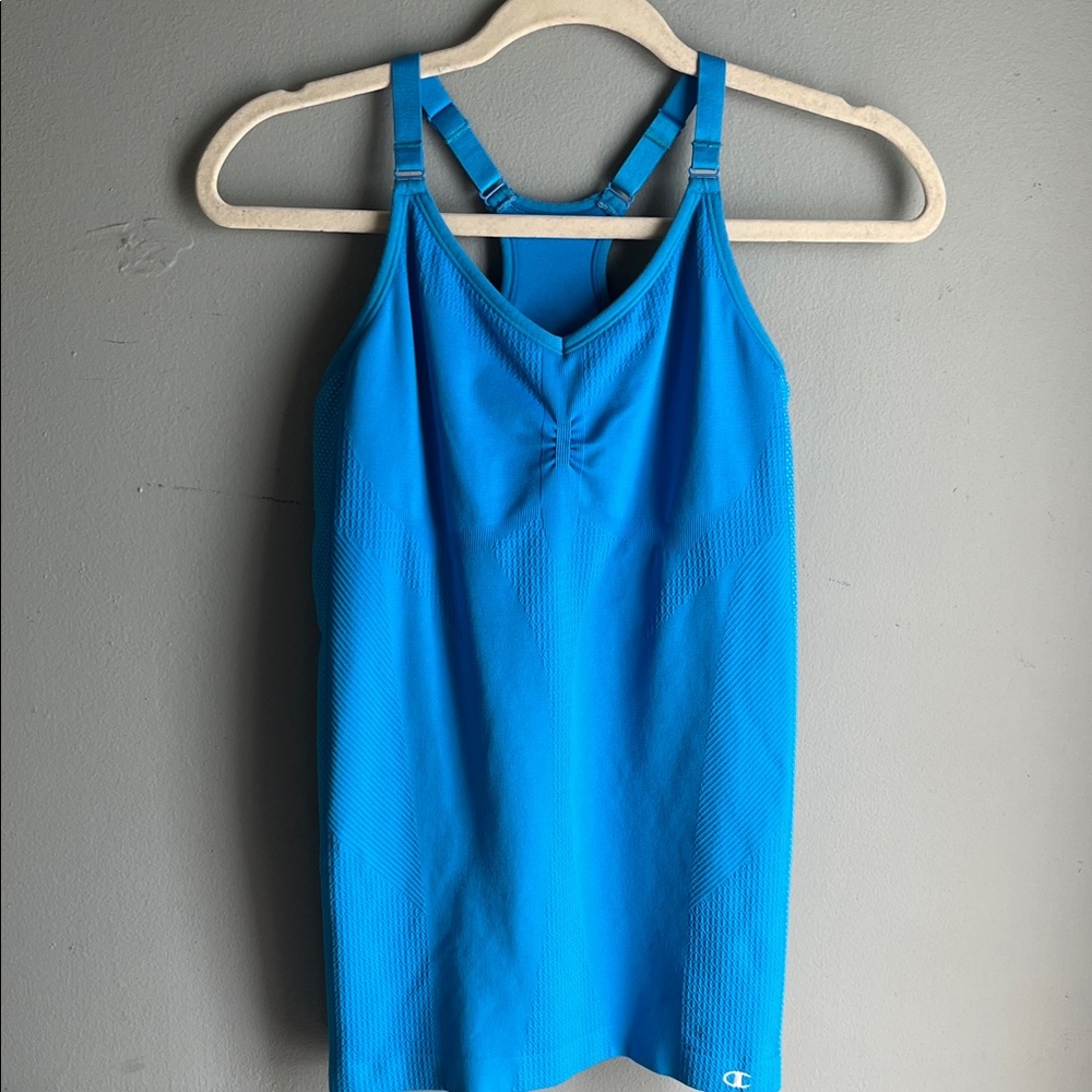 Champion Vivid Blue Racerback